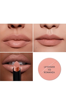 Giorgio Armani Lip Power Longwear Satin Lipstick Ruj 102 Romanza Giorgio Armani Lip Power Longwear Satin Lipstick Ruj 102 Romanza