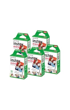 Fujifilm Instax Mini 7-8-9-11-25-70-90 için Film 50 Adet