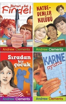 Andrew Clements 4 Kitap Set-2 - Bunun Adı Findel - Kaybedenler Kulübü - Sıradan Bir Çocuk Andrew Clements 4 Kitap Set-2 - Bunun Adı Findel - Kaybedenler Kulübü - Sıradan Bir Çocuk