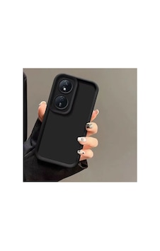 Fibaks Oppo A60 Uyumlu Kılıf Kamera Korumalı Yumuşak Dokulu Darbe Emici Siyah Silikon Kapak Fibaks Oppo A60 Uyumlu Kılıf Kamera Korumalı Yumuşak Dokulu Darbe Emici Siyah Silikon Kapak