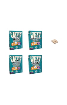 5. Sınıf Jett Türkçe Sosyal Bilgiler Din Ve İngilizce Fasikülleri 4lü Set 5. Sınıf Jett Türkçe Sosyal Bilgiler Din Ve İngilizce Fasikülleri 4lü Set