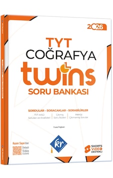 Tyt Twins Coğrafya Soru Bankası Kr Akademi Yayınları Tyt Twins Coğrafya Soru Bankası Kr Akademi Yayınları