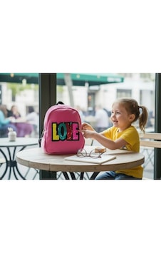 Dolphin Pbr-676 Kadife Sırt Çantası Pembe Love Dolphin Pbr-676 Kadife Sırt Çantası Pembe Love