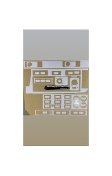 Mercedes Actros 1996-2000 Arası Ful Set Beyaz Renk Torpido Konsol Kaplama Mercedes Actros 1996-2000 Arası Ful Set Beyaz Renk Torpido Konsol Kaplama