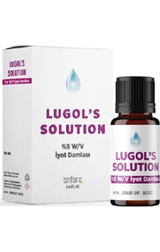 More Than Lugol'S Solution %5 Iyot Damla 20 Ml More Than Lugol'S Solution %5 Iyot Damla 20 Ml
