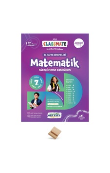 Okyanus 7. Sınıf Maarif Matematik Haftalık Süreç Fasikülleri + Telefon Standı Okyanus 7. Sınıf Maarif Matematik Haftalık Süreç Fasikülleri + Telefon Standı