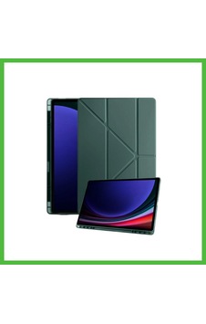 Vaveni Galaxy X730 Tab S11 Kalemlikli Mars Tablet Kılıfı - Koyu Yeşil Arz Vaveni Galaxy X730 Tab S11 Kalemlikli Mars Tablet Kılıfı - Koyu Yeşil Arz