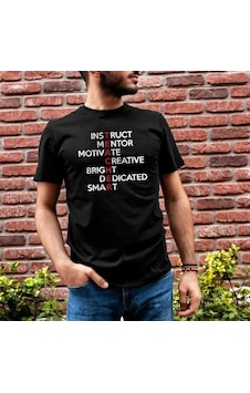 Modi Unisex Bisiklet Yaka Baskılı Oversize T-shirt - Siyah - Mymg180633 Modi Unisex Bisiklet Yaka Baskılı Oversize T-shirt - Siyah - Mymg180633