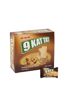 Ülker 9 Kat Tat Fındıklı Gofret 24 x 39 G Ülker 9 Kat Tat Fındıklı Gofret 24 x 39 G