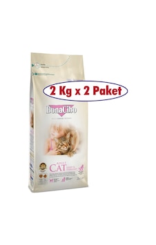 Bonacibo Kısırlaştırılmış Tavuk Etli Yetişkin Kedi Maması 2 x 2 KG Bonacibo Kısırlaştırılmış Tavuk Etli Yetişkin Kedi Maması 2 x 2 KG