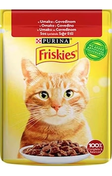 Sığır Etli Soslu Yaş Kedi Maması 85 Gr