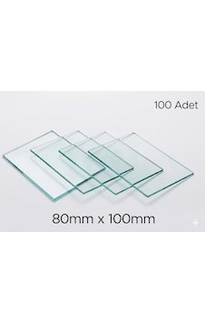 Şeffaf Kaynak Maske Camı 80x110 100adet Şeffaf Kaynak Maske Camı 80x110 100adet