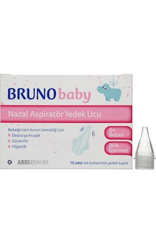 Bruno Baby Nazal Aspiratör Yedek Ucu (10 Adet)