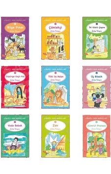 Gündüz Gece Masalları Seti - 9 Kitap Takım - Selim Tokgöz - Çıra Çocuk Yayınları