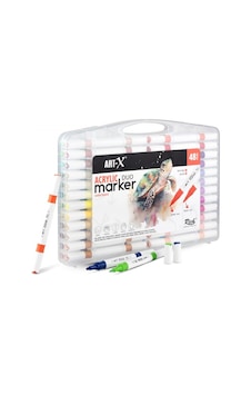 Art-x Akrilik Marker Çift Tarafli Profesyonel Kalem Seti 48 Renk 18053 Art-x Akrilik Marker Çift Tarafli Profesyonel Kalem Seti 48 Renk 18053