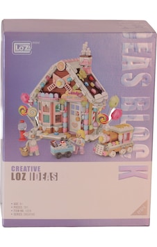 Lz-1224 Loz Şeker Evi 781 Parça Block Oyuncak Lz-1224 Loz Şeker Evi 781 Parça Block Oyuncak