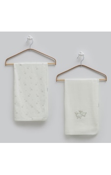 Caramell 2'li Battaniye 80x90 Cm 2274 Yeşil Caramell 2'li Battaniye 80x90 Cm 2274 Yeşil