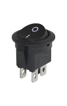 Yuvarlak 4 Pinli Işıksız On-off Anahtar Ic-133-4 Yuvarlak 4 Pinli Işıksız On-off Anahtar Ic-133-4