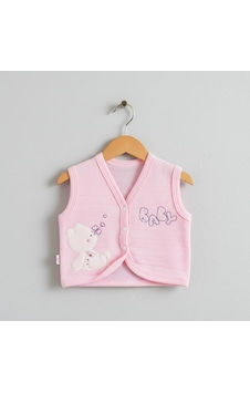 Gaye Bebe Bebek Yelek 4468 Pembe