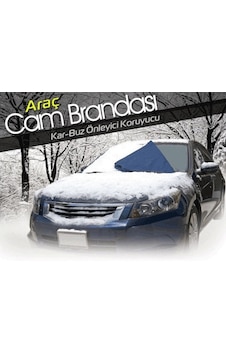 Kar Buz Önleyici Araç Ön Cam Brandası Açık Füme Kar Buz Önleyici Araç Ön Cam Brandası Açık Füme