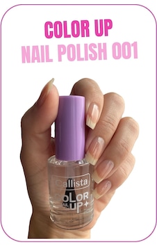 Color Up Nail Polish Oje 001 Clear Water - Şeffaf Color Up Nail Polish Oje 001 Clear Water - Şeffaf