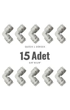 Su Arıtma Cihazı Quick Dirsek L 1/4'' 15 Adet Su Arıtma Cihazı Quick Dirsek L 1/4'' 15 Adet