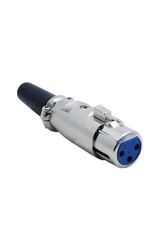 3 Pin Xlr Dişi  Konnektör