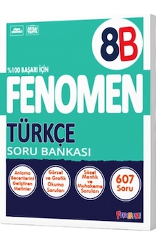 Fenomen 8 Türkçe Soru Bankası B Fenomen 8 Türkçe Soru Bankası B