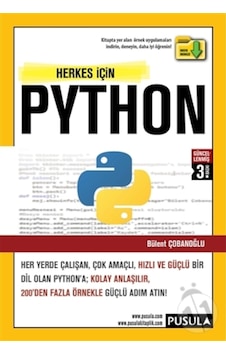herkes için Python - Bülent Çobanoğlu