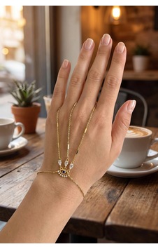 Bay Gold Renk Pirinç Zirkon Taşlı Göz Model Şahmeran Najmaddin Çok Renkli Bay Gold Renk Pirinç Zirkon Taşlı Göz Model Şahmeran Najmaddin Çok Renkli