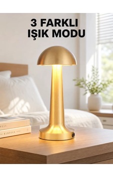 Northcity Yeni Nesil Şarjlı Led Masa Lambası Kablosuz 3 Renk Modu Usb Şarjlı Dimmerli 4-8 Saat Beyaz Northcity Yeni Nesil Şarjlı Led Masa Lambası Kablosuz 3 Renk Modu Usb Şarjlı Dimmerli 4-8 Saat Beyaz