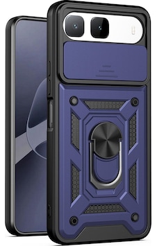 Teleplus İnfinix Hot 60i 5g Kılıf Magnetik Standlı Kamera Korumalı Slide Sürgülü Cover Kapak Lacivert Teleplus İnfinix Hot 60i 5g Kılıf Magnetik Standlı Kamera Korumalı Slide Sürgülü Cover Kapak Lacivert