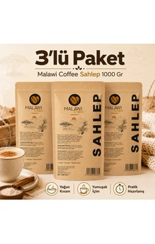 Malawı Coffee Sahlep 1000gr 3ad Malawı Coffee Sahlep 1000gr 3ad