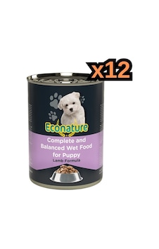 Yavru Yaş Köpek Maması Puppy Kuzu Etli 400gr 12 Adet Yavru Yaş Köpek Maması Puppy Kuzu Etli 400gr 12 Adet