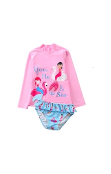 Uzun Kollu Mermaid Denizkizi Aplike Uv Korumali Pembe Mavi Kız Çocuk Mayo 3-5 Yas Pembe Uzun Kollu Mermaid Denizkizi Aplike Uv Korumali Pembe Mavi Kız Çocuk Mayo 3-5 Yas Pembe