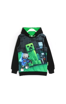 Dobakids 3d Minecraft Baskılı Uzun Kollu 3 İp Erkek Çocuk Sweatshirt Çok Renkli Dobakids 3d Minecraft Baskılı Uzun Kollu 3 İp Erkek Çocuk Sweatshirt Çok Renkli