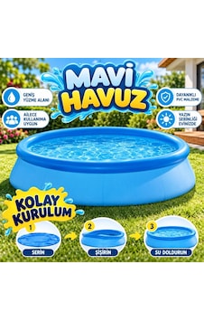 Ers Ih28120 Kolay Kurulum Mavı Havuz Ers Ih28120 Kolay Kurulum Mavı Havuz