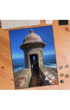 Denize Karşı Küçük Kule 240 Parça Puzzle Yapboz-02260 Denize Karşı Küçük Kule 240 Parça Puzzle Yapboz-02260