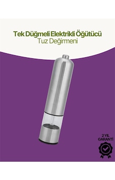 Elektrikli Baharat Öğütücü Pilli Paslanmaz Çelik O Togutucu-sz2ff Belirtilmemiş