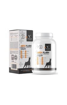 Köpekler Için Eklem Ve Kas Geliştirici Chondroitin, Collagen, Glucosamine, Vitamin Likit Megaflash 500 Ml