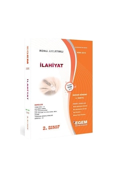 2.Sınıf 4.Yarıyıl Ilahiyat K.A Bahar Dönemi - Egem