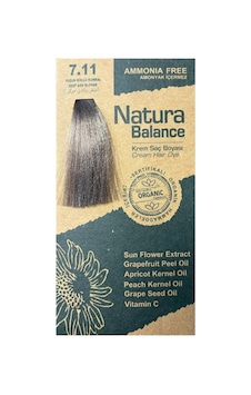 Natura Balance Saç Boyası 7.11 Yoğun Küllü Kumral Natura Balance Saç Boyası 7.11 Yoğun Küllü Kumral