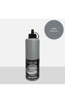 Cadence Hybrid Multisurface Akrilik Boya H-090 Koyu Gri 500 Ml Cadence Hybrid Multisurface Akrilik Boya H-090 Koyu Gri 500 Ml