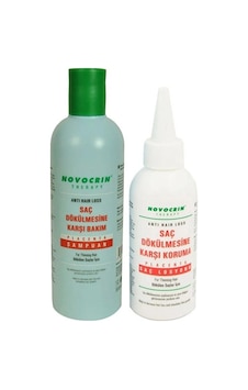 Novocrin Saç Dökülme Karşıtı Şampuan 300 ML + Losyon 125 ML Novocrin Saç Dökülme Karşıtı Şampuan 300 ML + Losyon 125 ML