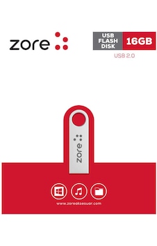 Zore Metal USB Flash Disk 16GB-Gümüş Gümüş Zore Metal USB Flash Disk 16GB-Gümüş Gümüş