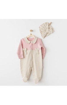 Andywawa Bebek Tulum Takımı Ac26043 Pembe Andywawa Bebek Tulum Takımı Ac26043 Pembe