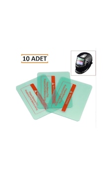 MT Weld Kolormatik Dış Koruyucu Maske Camı 115x104 (10 Adet)