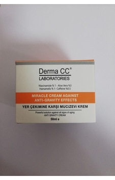 Derma CC Laboratories Yer Çekimine Karşı Mucizevi Krem 50 ML Derma CC Laboratories Yer Çekimine Karşı Mucizevi Krem 50 ML