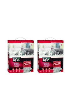 Reflex Granül Aktif Karbonlu Hızlı Topaklaşan Bentonit Kedi Kumu 2 x 10 L Reflex Granül Aktif Karbonlu Hızlı Topaklaşan Bentonit Kedi Kumu 2 x 10 L
