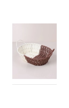 Hasırlı Ekmek Sepeti Oval Royaleks-8803 Çok Renkli Hasırlı Ekmek Sepeti Oval Royaleks-8803 Çok Renkli